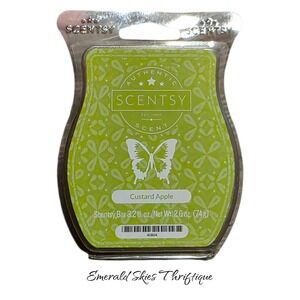 Scentsy custard apple wax bar, new.  Free shipping